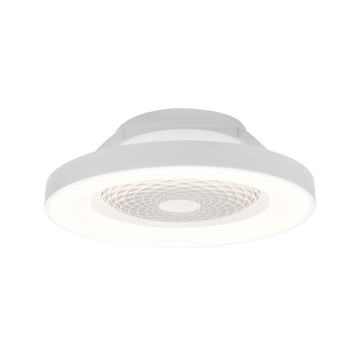 Tíbet · Plafón-ventilador de aspas ocultas con luz · Blanco