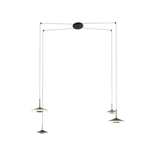 Orion · Luminarias de techo · Negro / Cuero