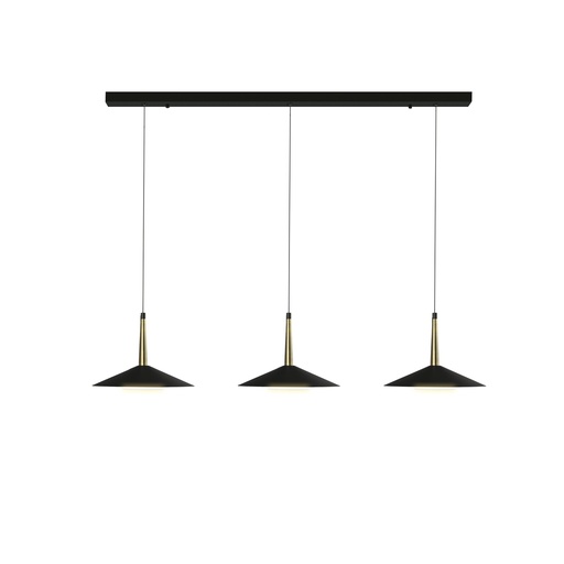 Orion · Luminarias de techo · Negro / Cuero