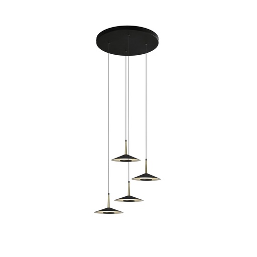 Orion · Luminarias de techo · Negro / Cuero