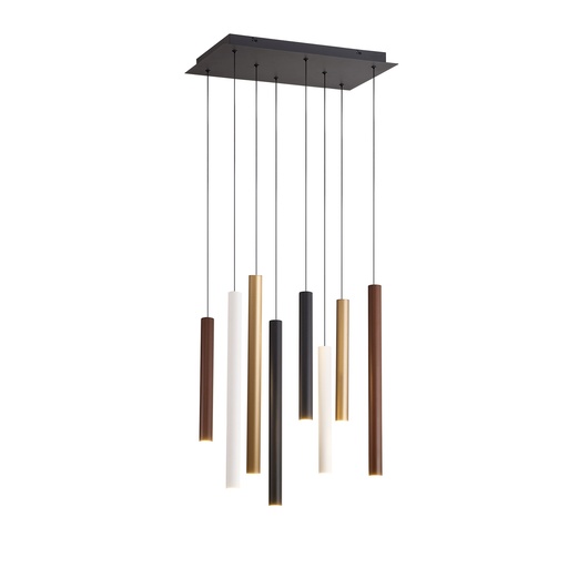 Cala · Ceiling lights · White + Black + Gold + Corten